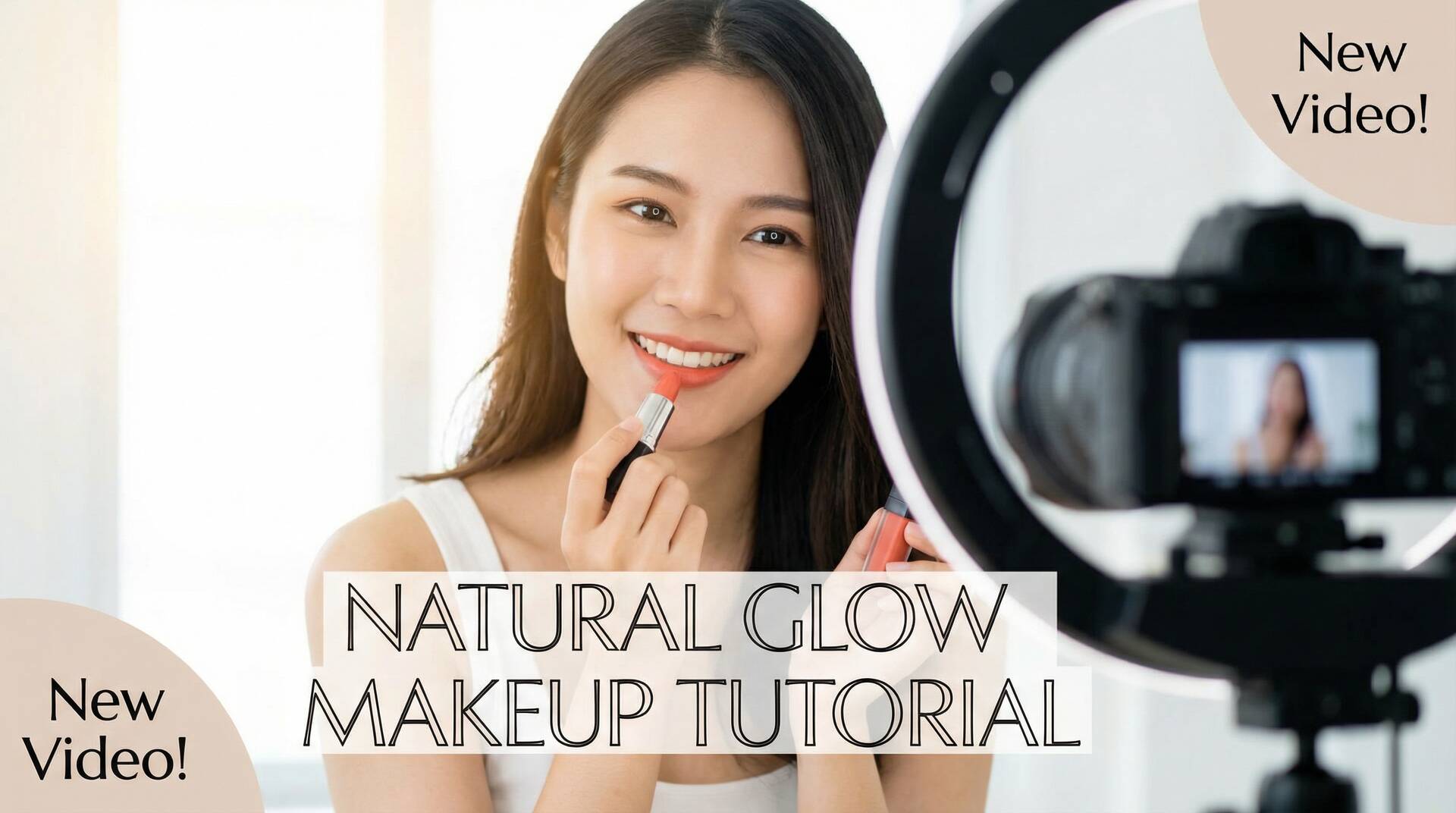 小马拉大车美妆视频教程